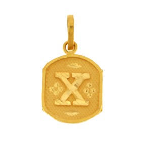 22ct Gold 'X' Pendant | 1.57g